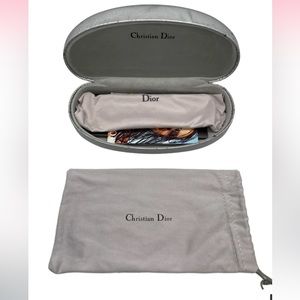⭐️ ISO!!! ⭐️ Christian Dior sunglass case and pouch